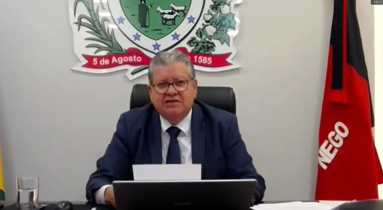 Em tom de despedida, João inicia mensagem à AL exaltando Lucas: “Sai um gestor e entra outro”