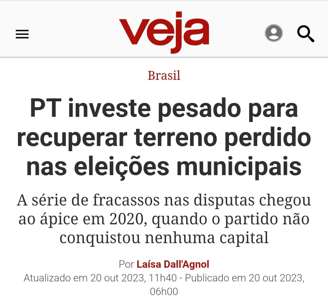 Imprensa nacional garante que PT Nacional quer disputar prefeitura de João Pessoa em 2024
