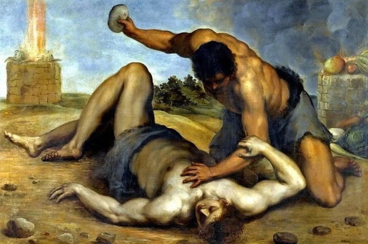 Entre Caim e Abel, houve uma pesquisa no meio
