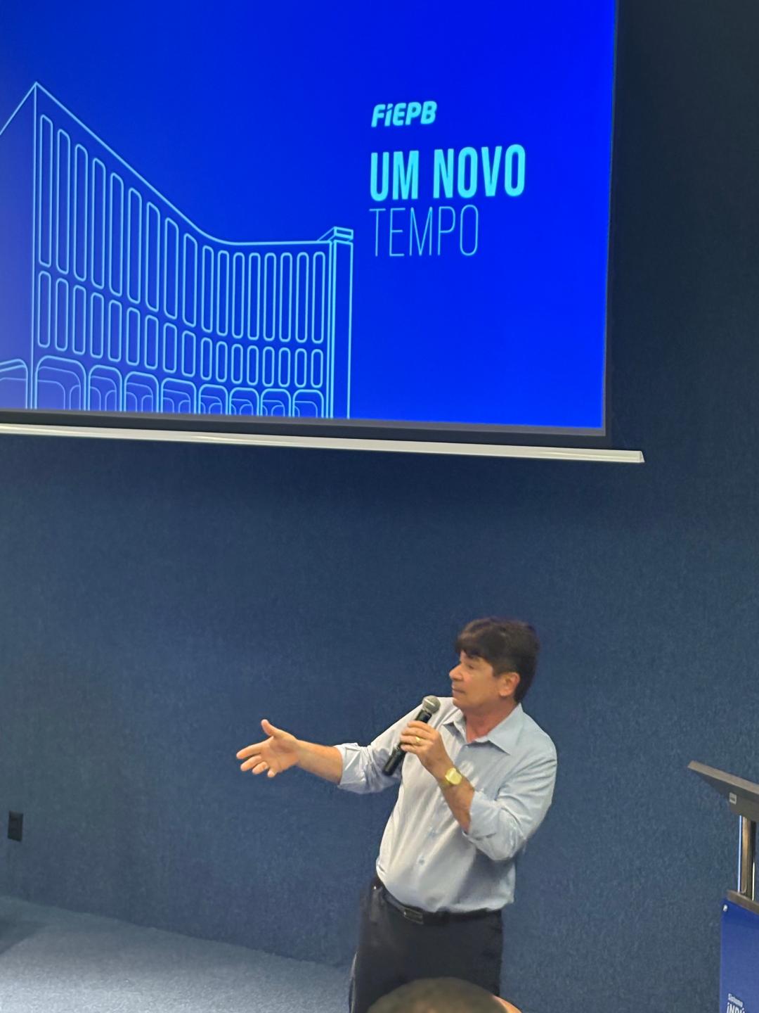 Não é um novo tempo.  É uma nova FIEPB