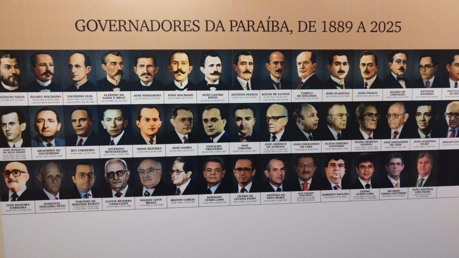 Haja história: João, Lucas e Cícero presentes à inauguração do Museu no Palácio da Redenção