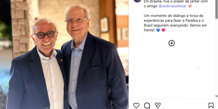 Cícero cerca o PT e expõe sem medo de ser feliz