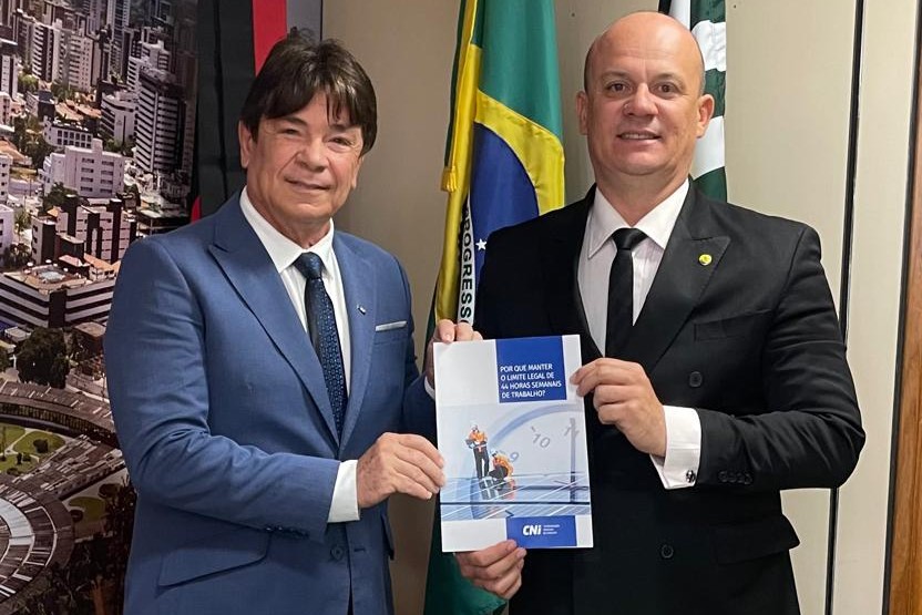 Presidente da FIEPB vai ao Congresso para fortalecer visão da indústria no debate do fim da escala 6 x 1